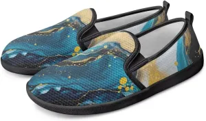 Women's Slip On Fashion Flats Comfortable Dressy Loafer Shoes Round Toe Lightweight Shoes for Office Work Daily Wear Gifts for Mom Wife Sister US Size 6-11