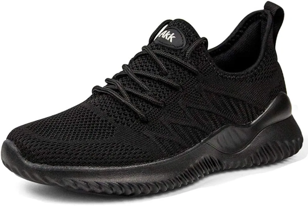 Womens Walking Tennis Shoes - Slip On Memory Foam Lightweight Casual Sneakers for Gym Travel Work