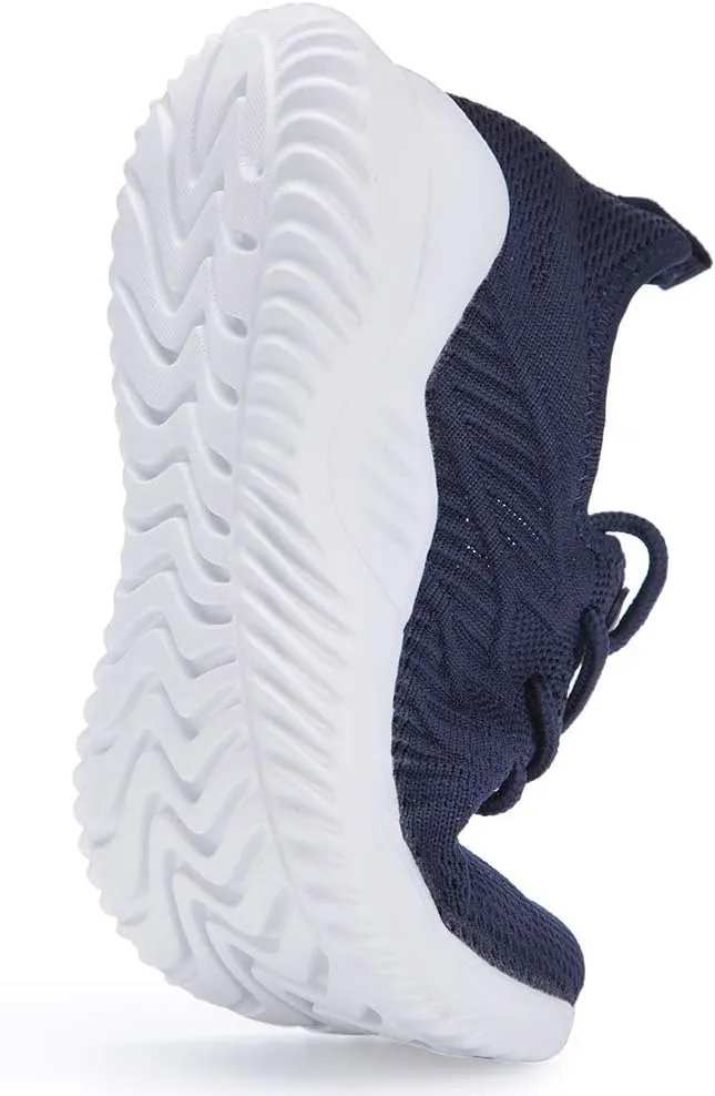 Womens Walking Tennis Shoes - Slip On Memory Foam Lightweight Casual Sneakers for Gym Travel Work