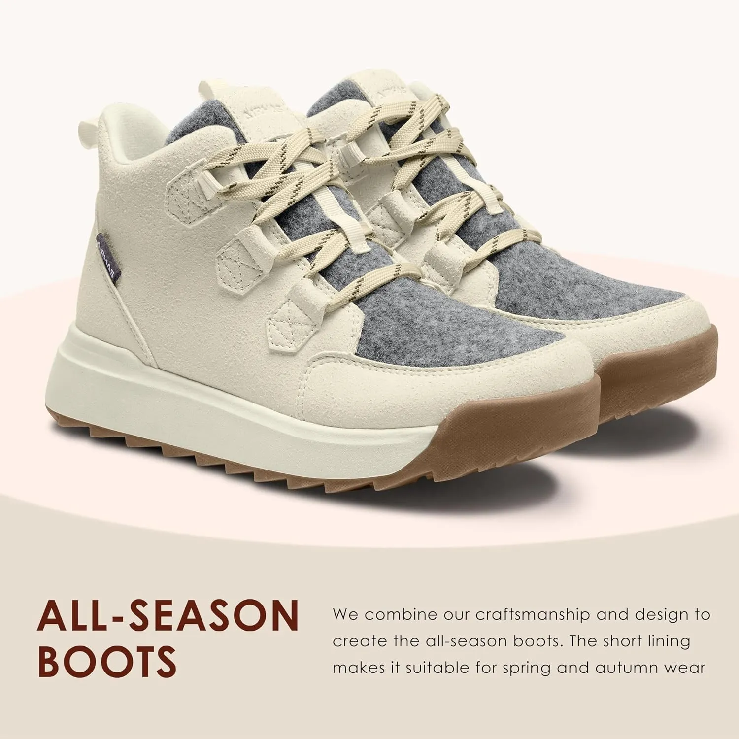 Women's Winter Warm Snow Boots for Women Comfortable Water-Resistant Womens Ankle Boots Fashion Booties