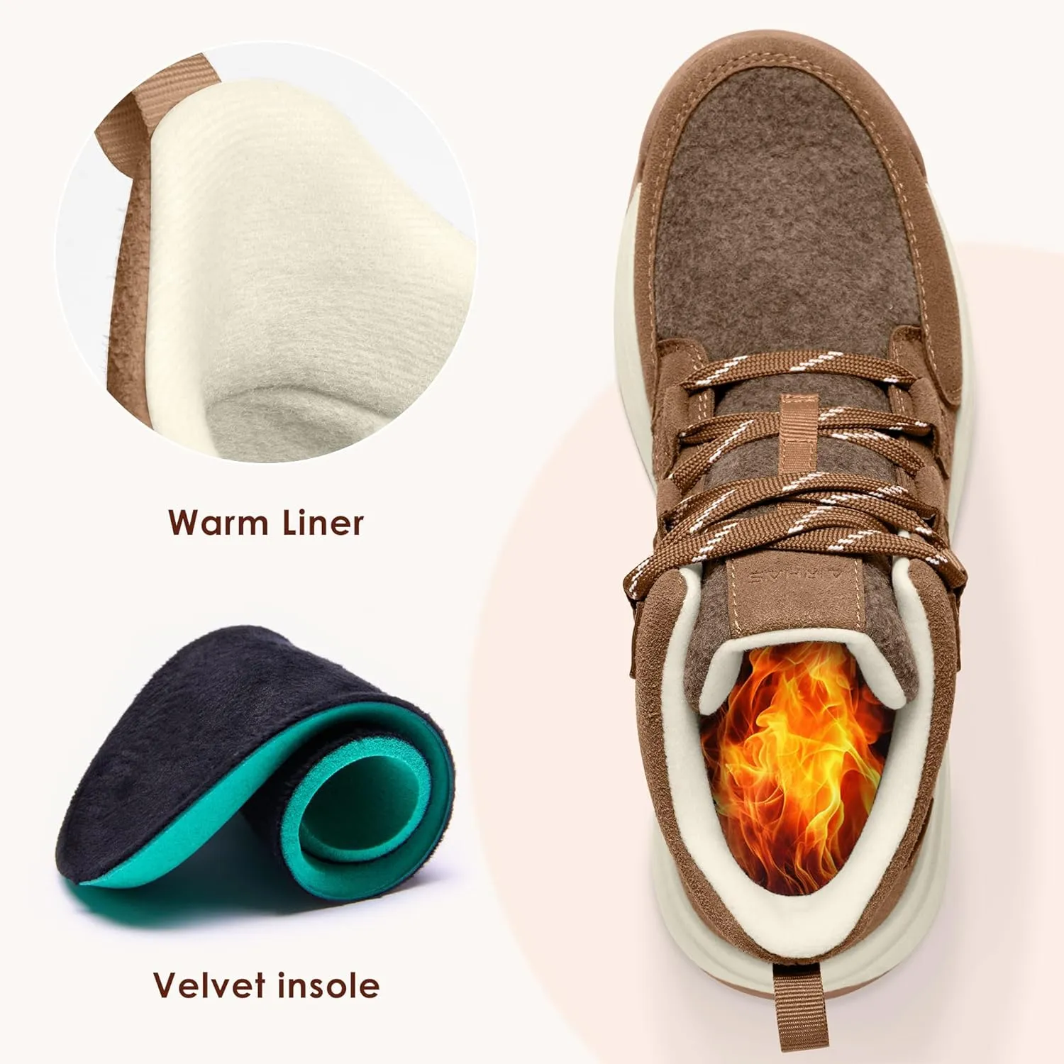 Women's Winter Warm Snow Boots for Women Comfortable Water-Resistant Womens Ankle Boots Fashion Booties
