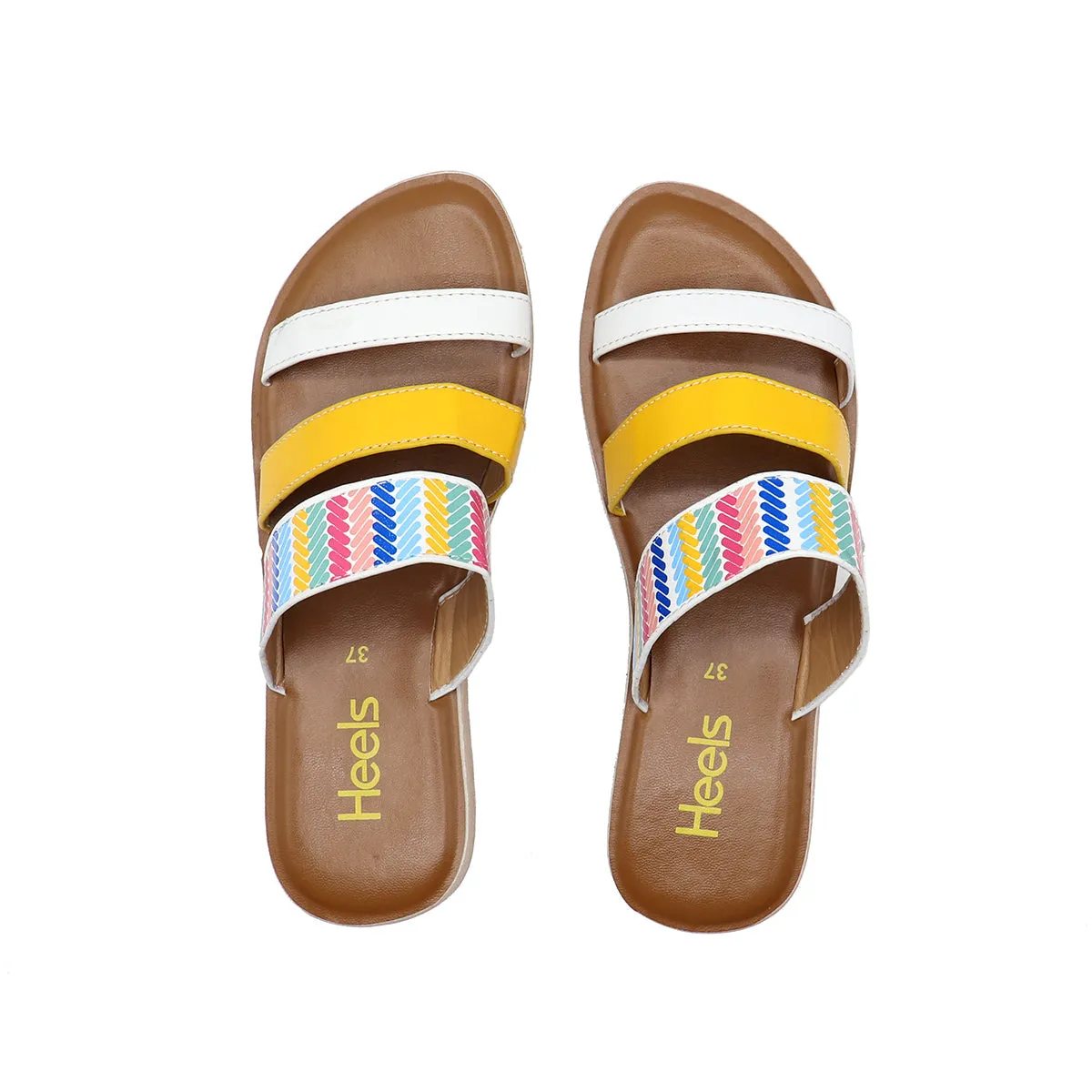 Yellow Casual Slipper L00002025