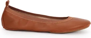 YNY Yosi New York Nina Foldable Ballet Flat in Peta-Approved Vegan Leather