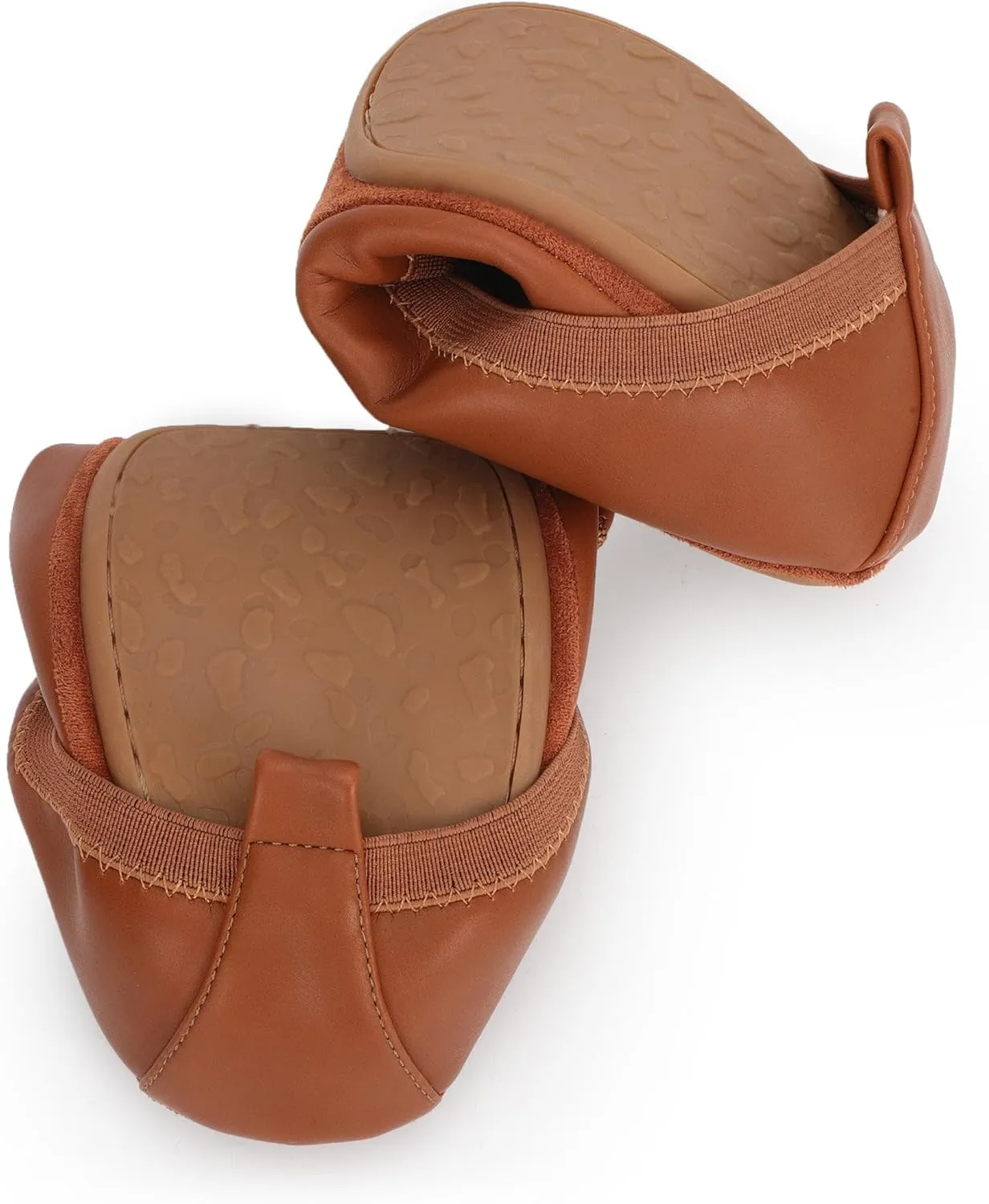 YNY Yosi New York Nina Foldable Ballet Flat in Peta-Approved Vegan Leather