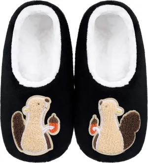ZYZX Animal Slipper Socks for Women with Grippers Winter Warm Soft Funny Cute Slippers Non Slip Fleece Lining Indoor Fuzzy Socks Gifts Slippers