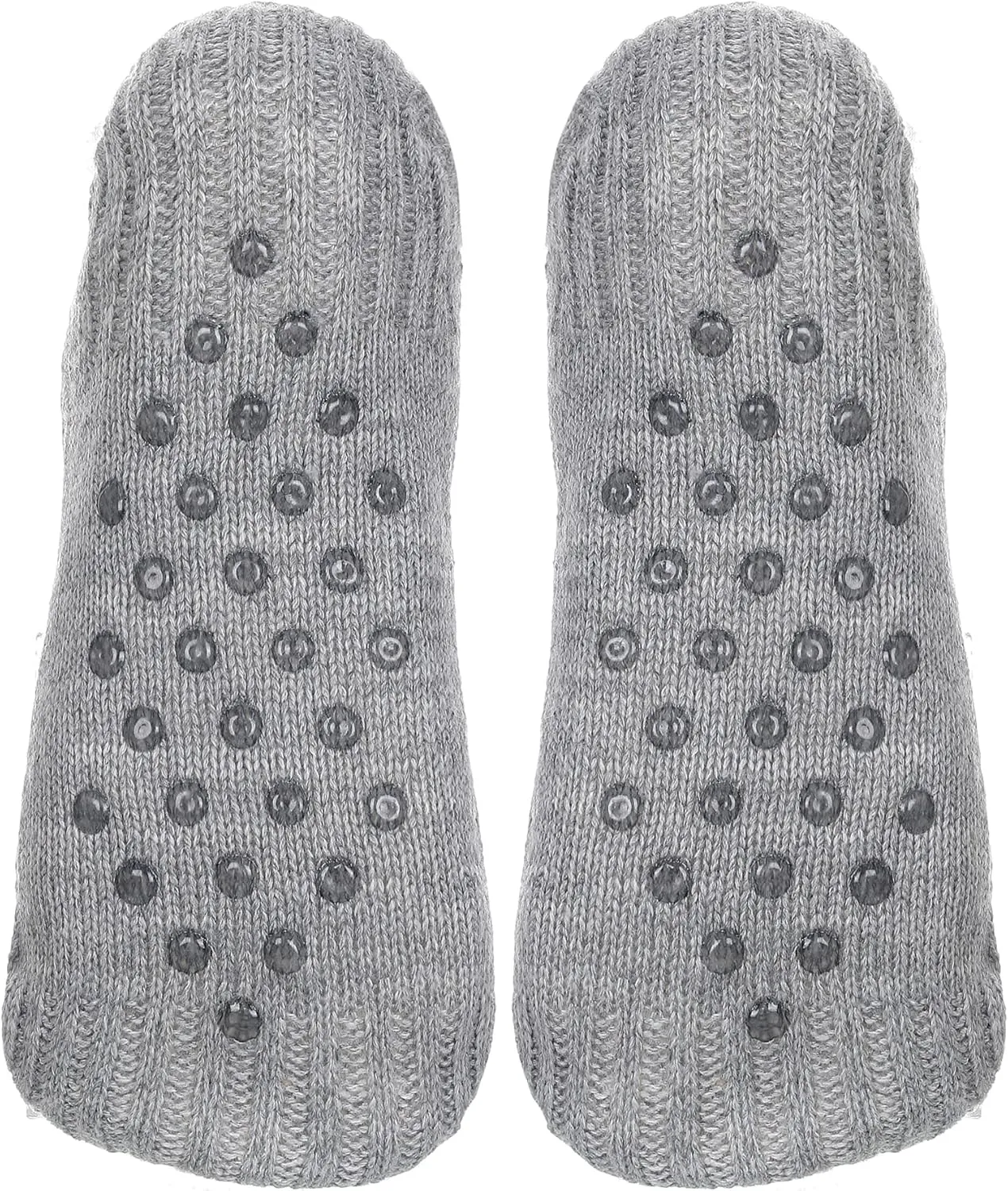 ZYZX Cat Fuzzy Slipper Socks with Grips Winter Non Slip Fleece-lined Fluffy Cute Fuzzy Socks Cozy Soft Funny Warm House Socks Gifts