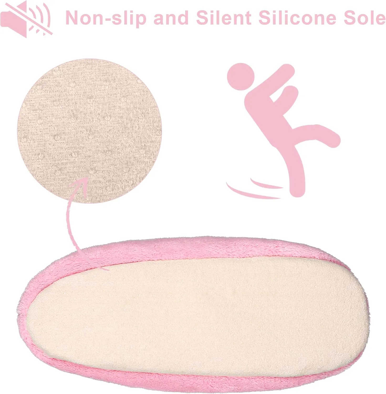 ZYZX Funny Slipper Socks for Women with Grippers Non Slip Winter Warm Soft Cozy House Cute Slippers Fleece Lining Indoor Fuzzy Socks Gifts Slippers