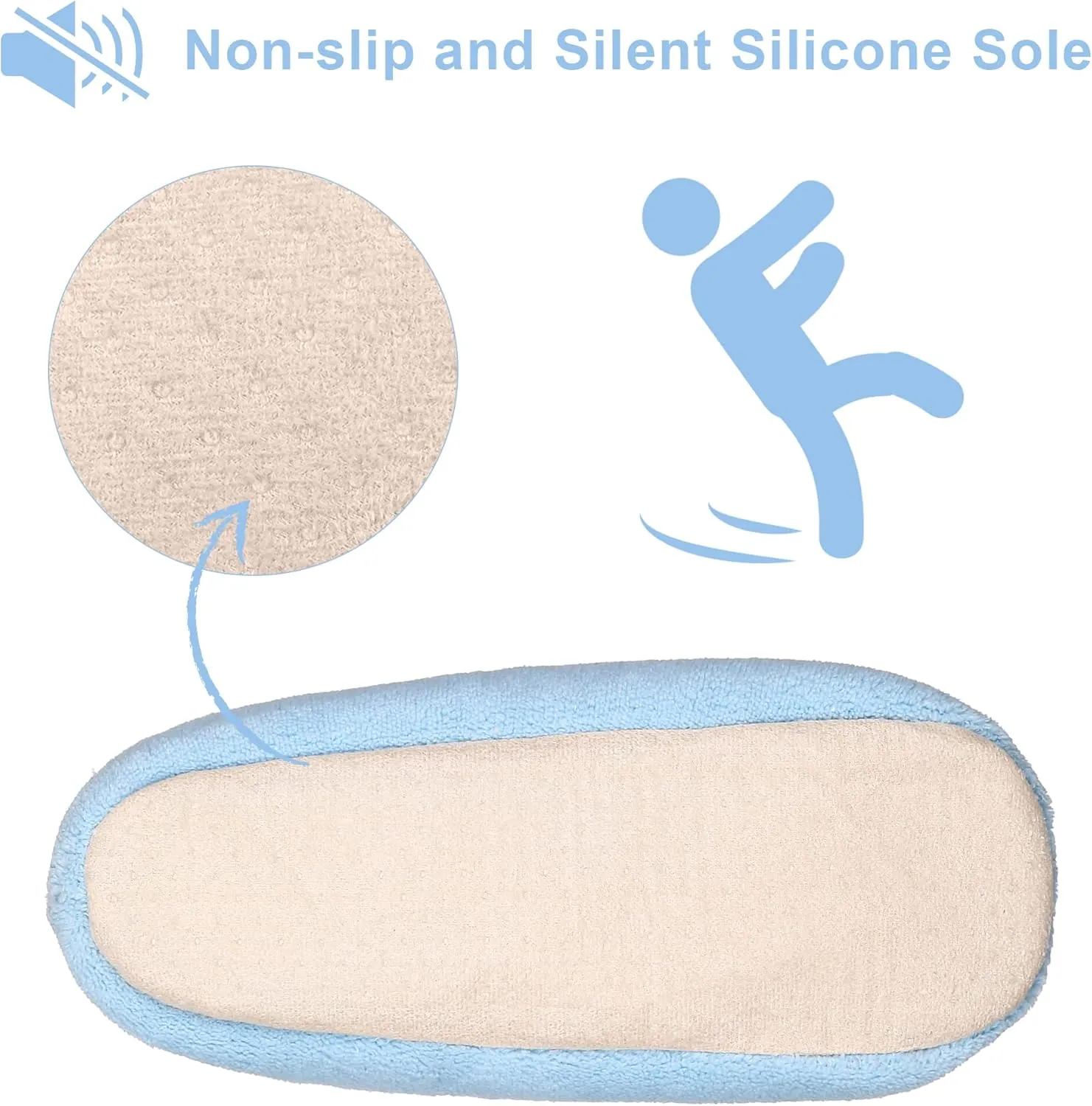 ZYZX Funny Slipper Socks for Women with Grippers Non Slip Winter Warm Soft Cozy House Cute Slippers Fleece Lining Indoor Fuzzy Socks Gifts Slippers