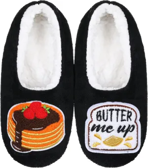 ZYZX Funny Slipper Socks for Women with Grippers Non Slip Winter Warm Soft Cozy House Cute Slippers Fleece Lining Indoor Fuzzy Socks Gifts Slippers