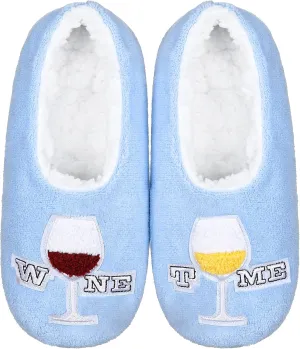 ZYZX Funny Slipper Socks for Women with Grippers Non Slip Winter Warm Soft Cozy House Cute Slippers Fleece Lining Indoor Fuzzy Socks Gifts Slippers